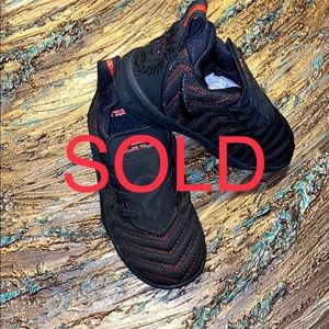 Lebron XVI New 9C Toddler Preschool Black Red